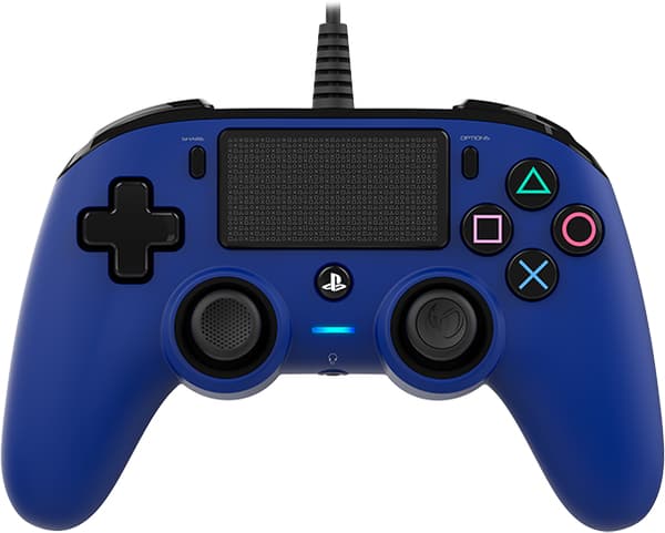 Nacon Ps4 Wired Compact Controller Blue
