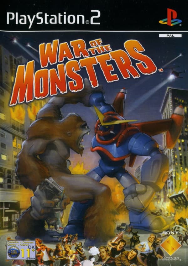 War of the Monsters - Playstation 2 (kÃ¤ytetty)