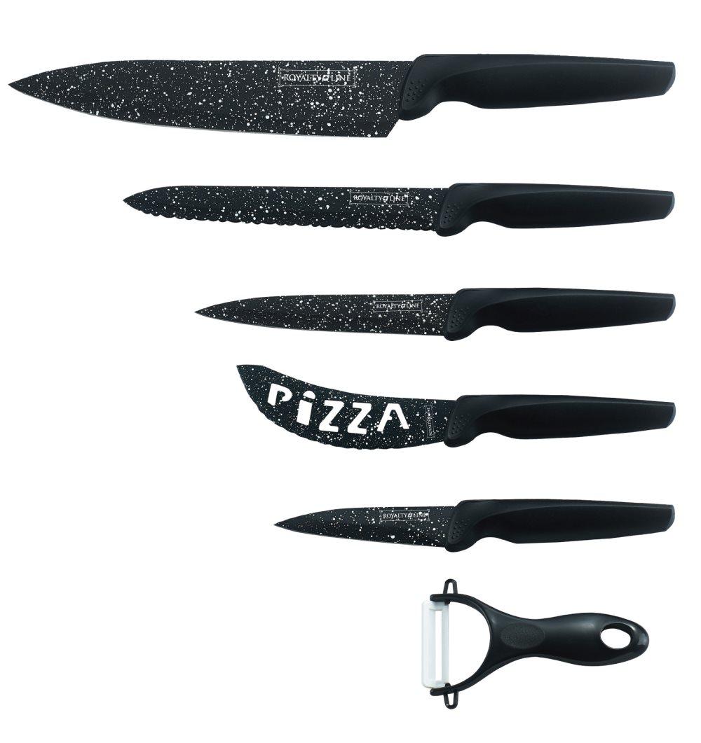 Royalty Line knivset med marmor bel?ggning - 6st