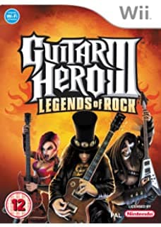 Guitar Hero III (3): Legends of Rock - Nintendo Wii (brugt)