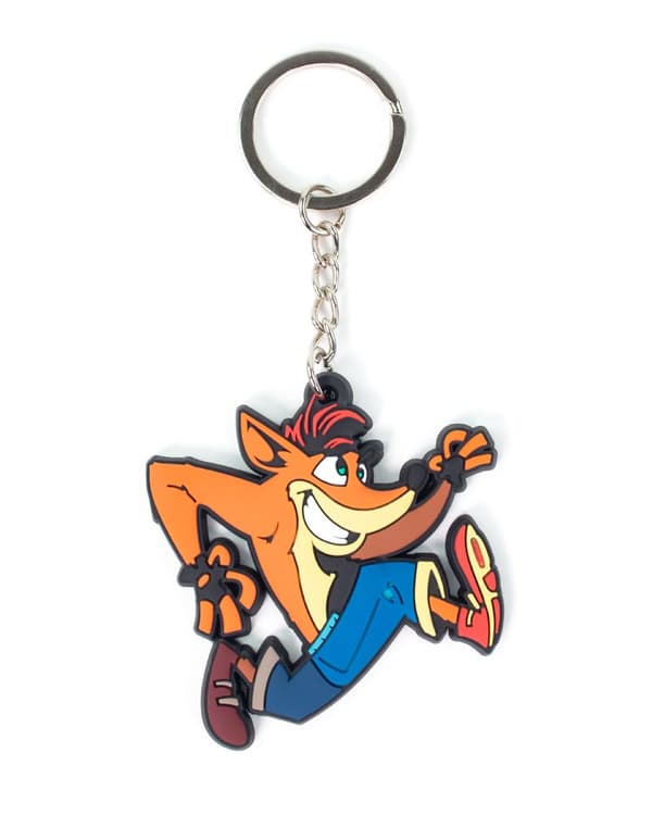 Merchandise Crash Bandicoot 2020 Rubber Keychain