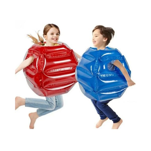 2-Pack Bumperball i barnstorlek - Upplåsbar bubbeldräkt