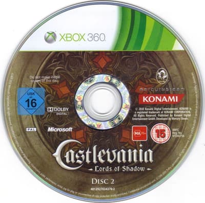 Castlevania Lords of Shadow - Xbox 360 (brukt)