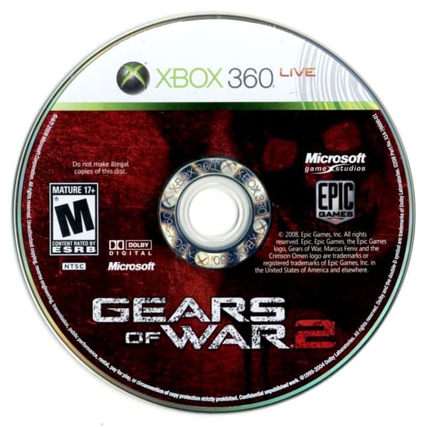 Gears of War 2 - Xbox 360 (brukt)