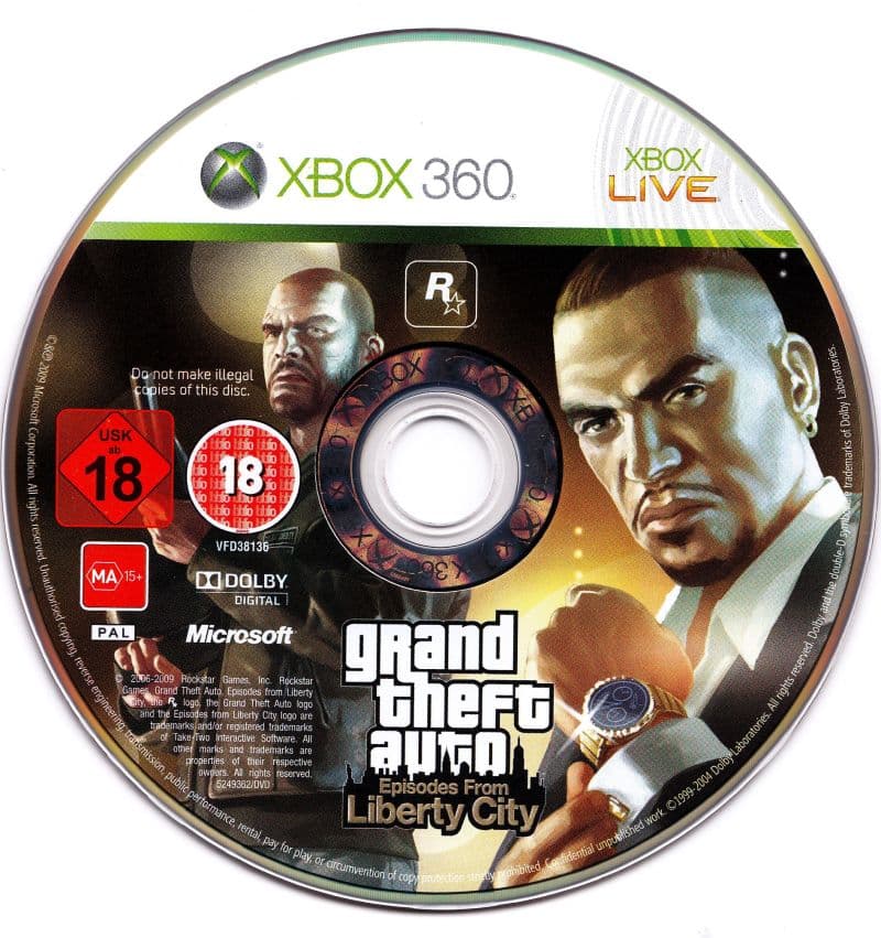 Grand Theft Auto: Episodes from Liberty City - Xbox 360 (begagnad)