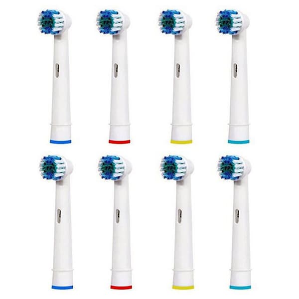 8-Pack OralB kompatibla Tandborsthuvuden