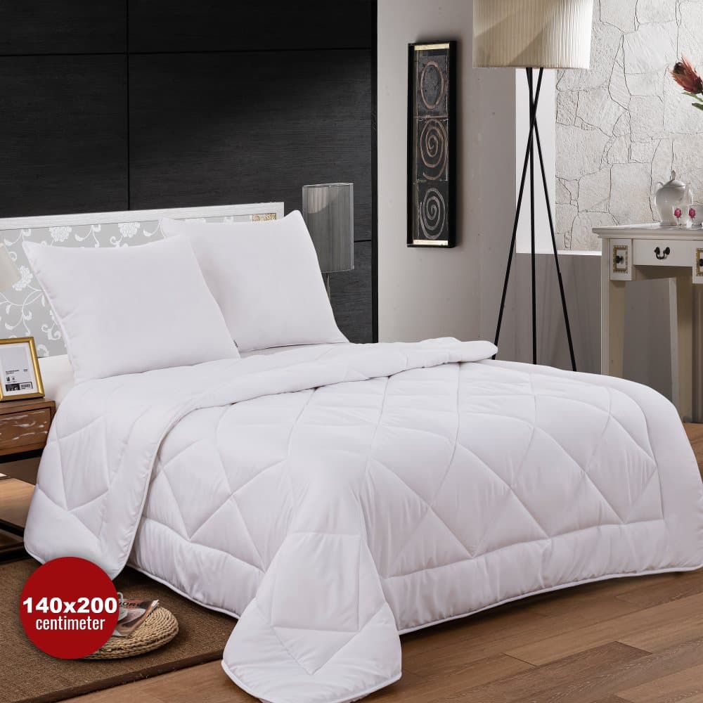 Mikrofiber sängkläder (Duvet + 2 kuddar) – 140x200cm