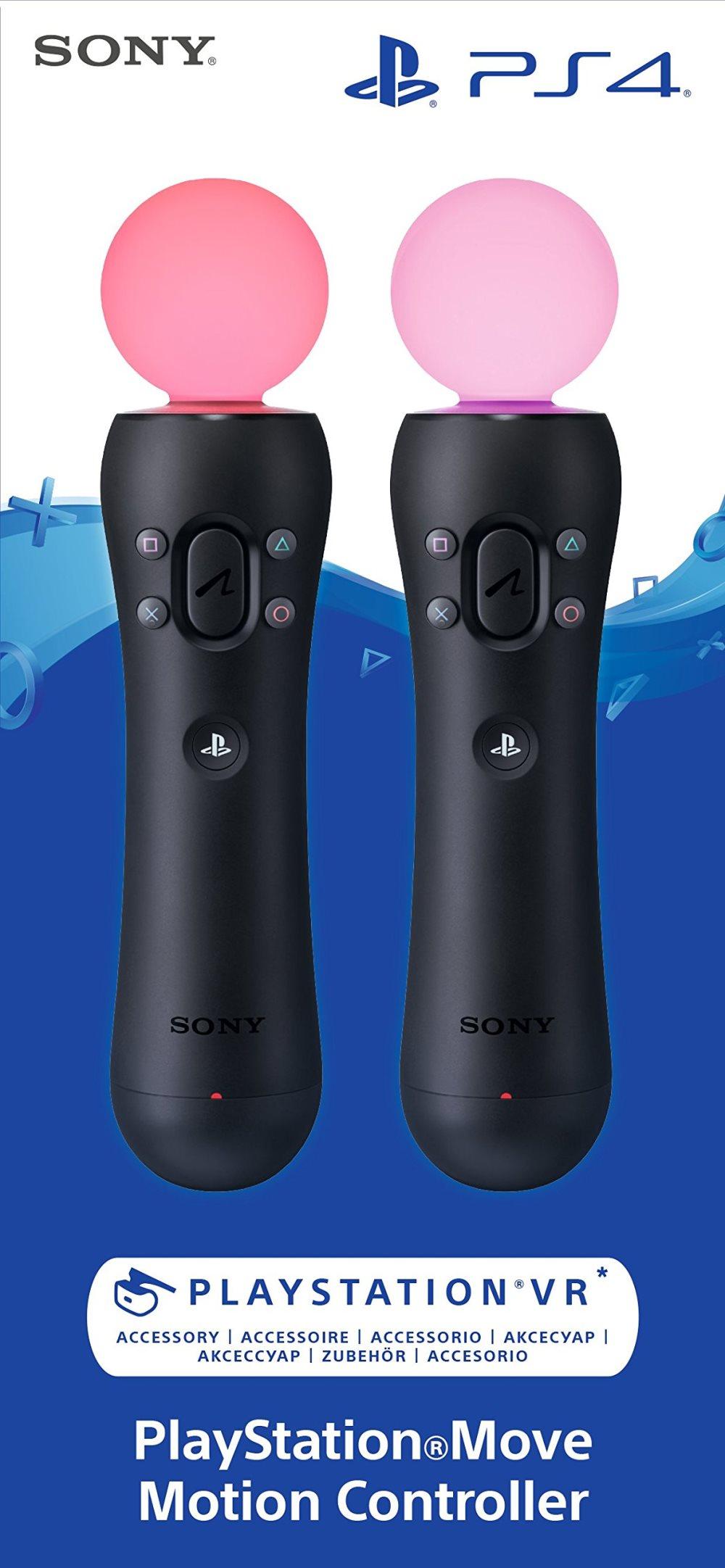 Sony PlayStation Move Motion Controller - Twin Pack - Playstation 4 (brugt)