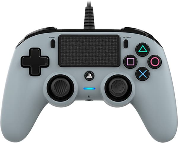 Nacon Ps4 Wired Compact Controller Grey