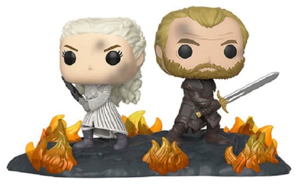 Funko Pop Moment: Got - Daenerys  Jorah B2b W/swords