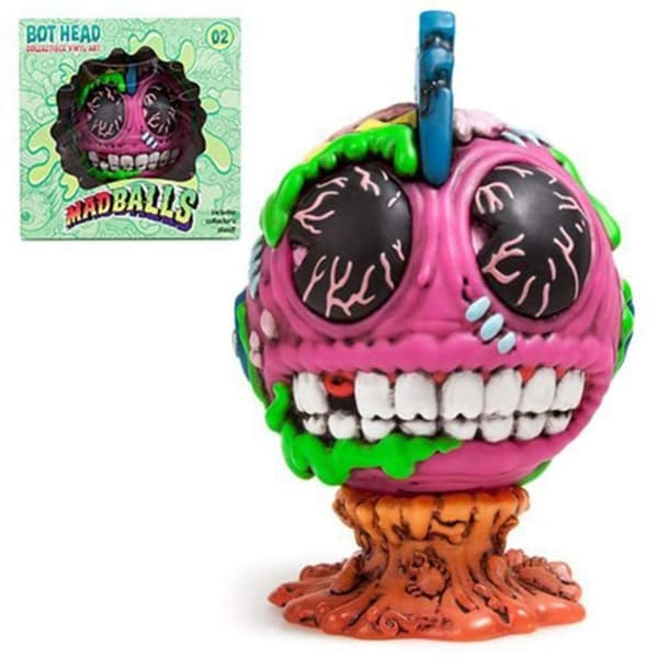 Kidrobot Madballs Medium Figures-bot Head