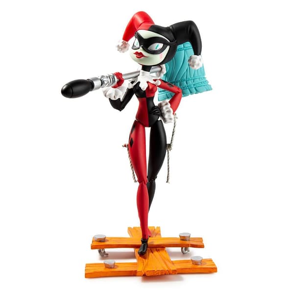 Kidrobot Harley Quinn Medium Figure By Brandt Peters Red