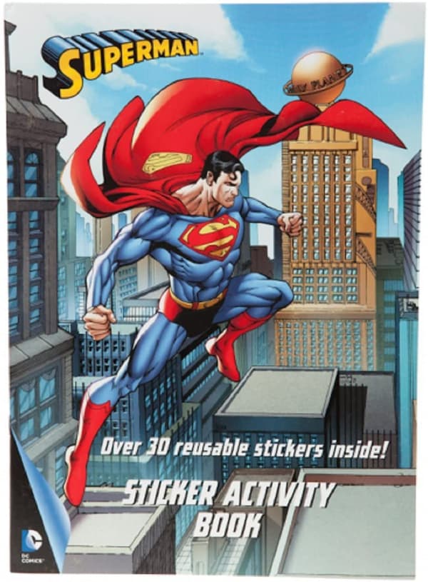 Superman Sticker Activity Pack Dc Comics