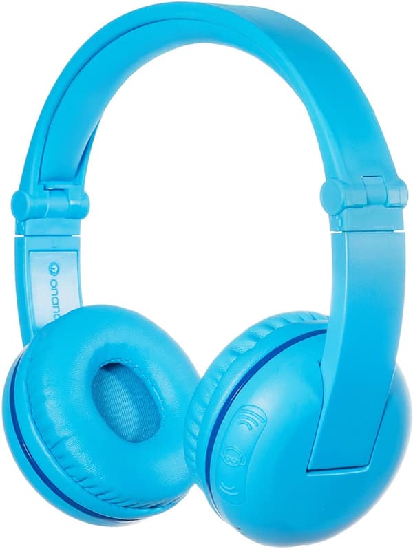Headset With Bluetooth Buddyphones Play Blue