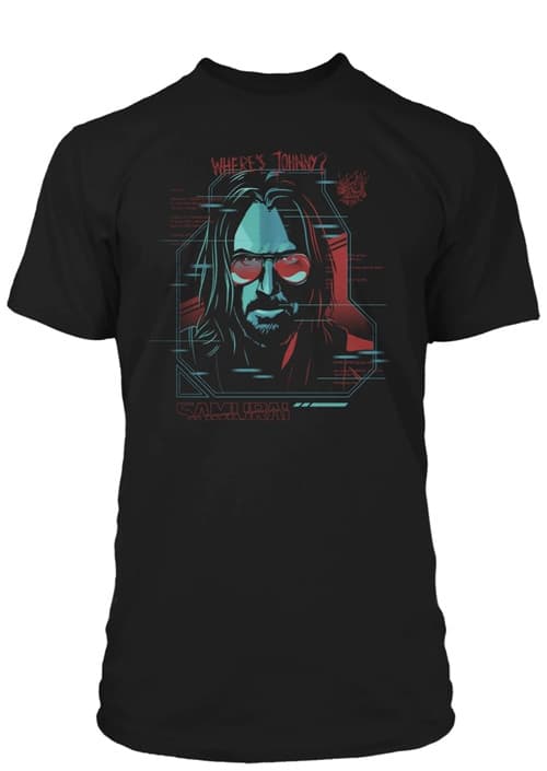 Jinx Cyberpunk 2077 Digital Ghost Premium Tee X Large Black