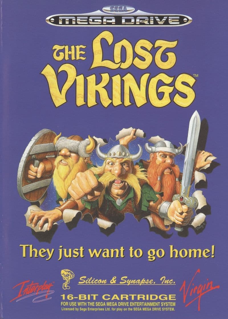 The Lost Vikings - Megadrive (käytetty)