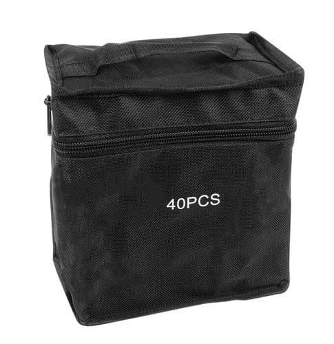 Dubbelsidiga tuschpennor mixade färger - 40 stycken set
