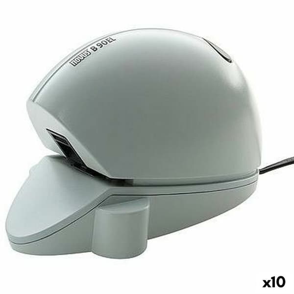 Häftapparat Novus B90EL 10 antal Elektrisk Grå