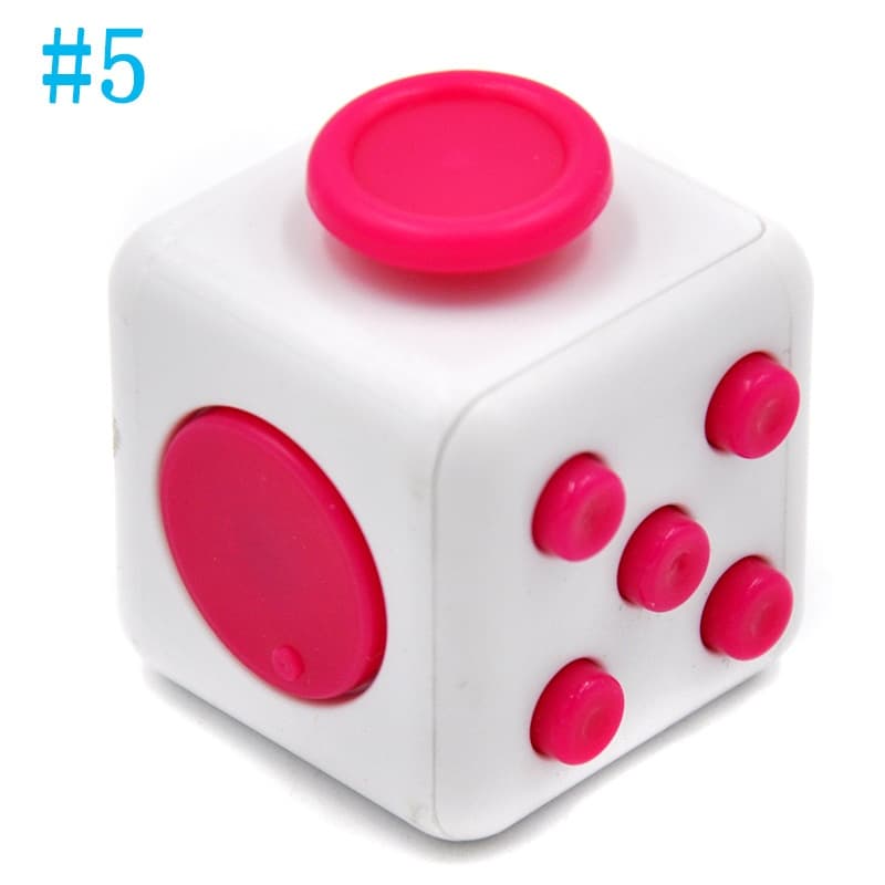 Stress Relief Cube, Fidget toy 6-sidig kub Vuxen ångest