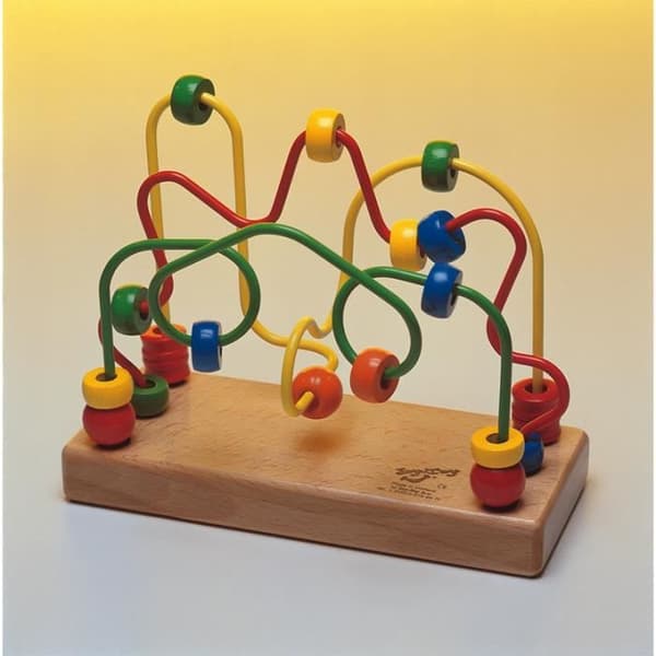 Träleksaker - Rolig kulram 24x10x19 cm - från 1 år Joy Toy