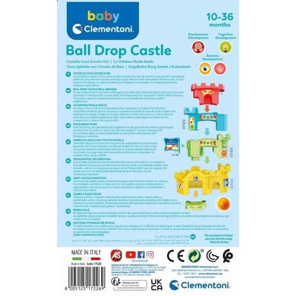 Baby Clementoni - Château Roule-Boule