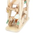 Miniatyrbild 3 av 6: Träddescender - Janod - Sweet Cocoon - 4 rullande myror - 3 nivåer - Väckande leksak