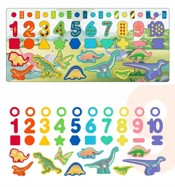 Montessori dinosaurier