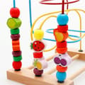 Miniatyrbild 3 av 4: CONFO Barnbollbana Trä Montessori Abacus Maze Games Fruktpärlor Kreativ leksak Födelsedag Julfest Present