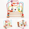 Miniatyrbild 4 av 4: CONFO Barnbollbana Trä Montessori Abacus Maze Games Fruktpärlor Kreativ leksak Födelsedag Julfest Present