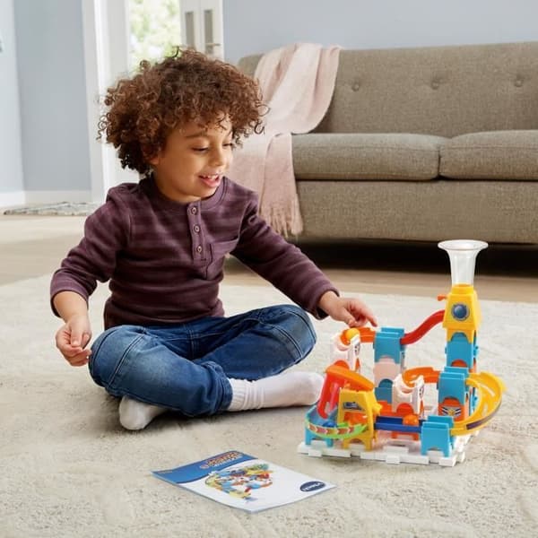 VTECH Marble Rush Discovery Set XS100 - 30 stycken och 3 MarbleMarbles ingår