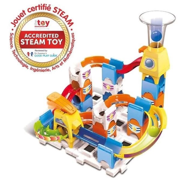 VTECH Marble Rush Discovery Set XS100 - 30 stycken och 3 MarbleMarbles ingår