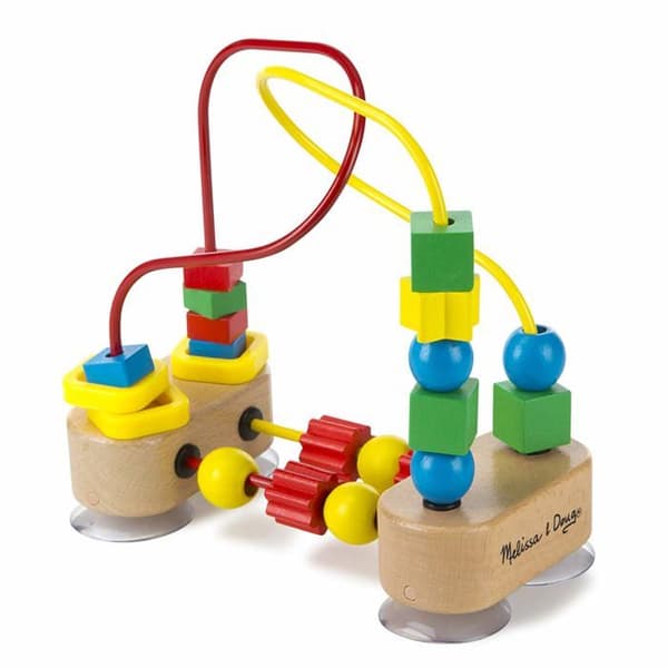 Premier Bead Maze - MELISSA & DOUG - För spädbarn 12 månader och äldre - Flerfärgad