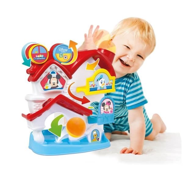 CLEMENTONI - Disney Baby - The House of Balls - Spel för tidig inlärning för bebisar