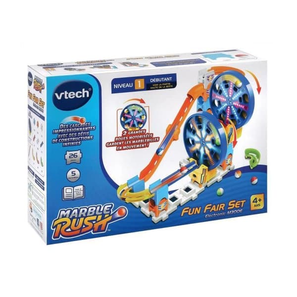 Marble Track - VTECH - Marble Rush - Motoriserade hjul - Blå - Barn - Blandat - Flerfärgad