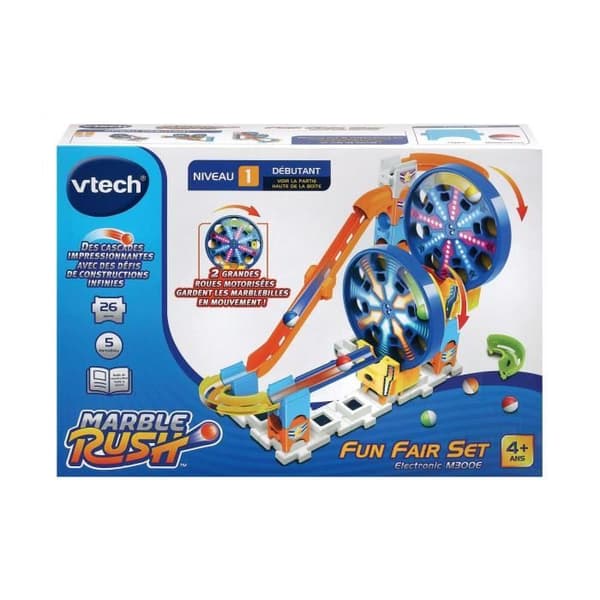Marble Track - VTECH - Marble Rush - Motoriserade hjul - Blå - Barn - Blandat - Flerfärgad
