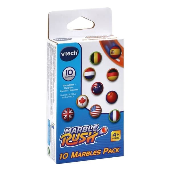 Paket med 10 VTECH MarbleMarbles för Marble Rush-kretsar - 4 år +