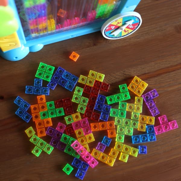 WOOPIE Opetuspeli Tetris-värilliset lohkot