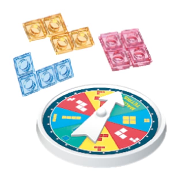 WOOPIE Opetuspeli Tetris-värilliset lohkot