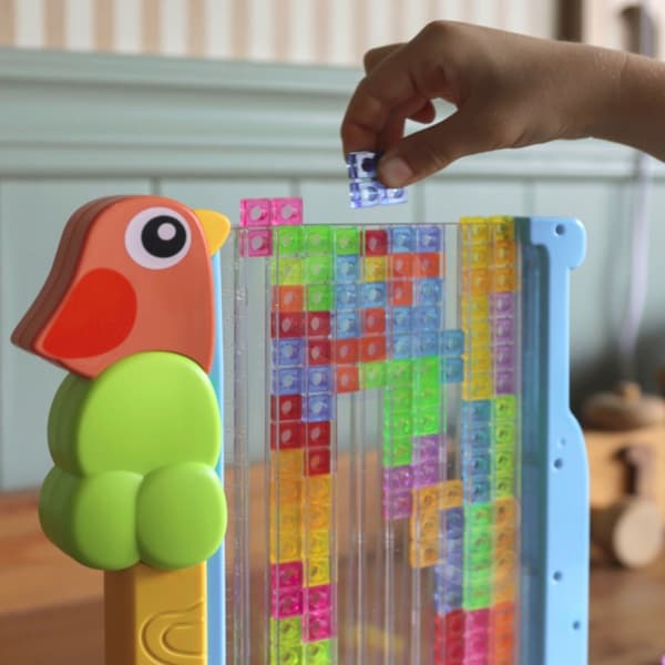 WOOPIE Opetuspeli Tetris-värilliset lohkot