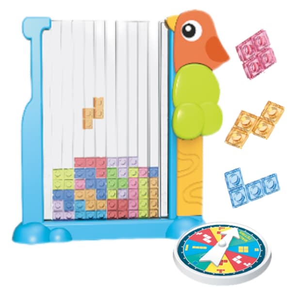 WOOPIE Opetuspeli Tetris-värilliset lohkot