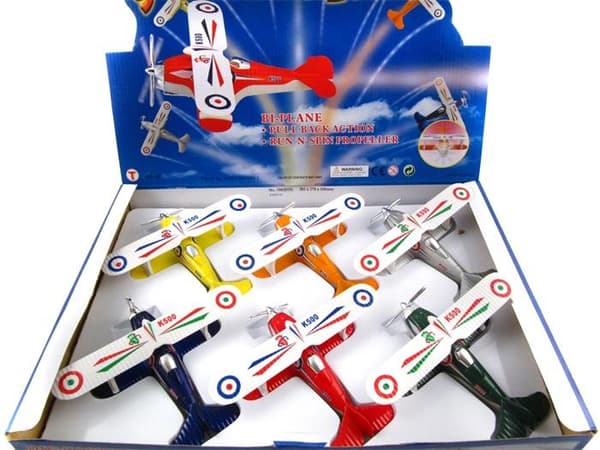 Airplane Show flight Pullback 13cm Grey