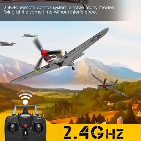Eachine P40 Fighter RC Airplane 400mm Wingspan 2,4GHz 4CH EPP 6-Axis Gyro RTF