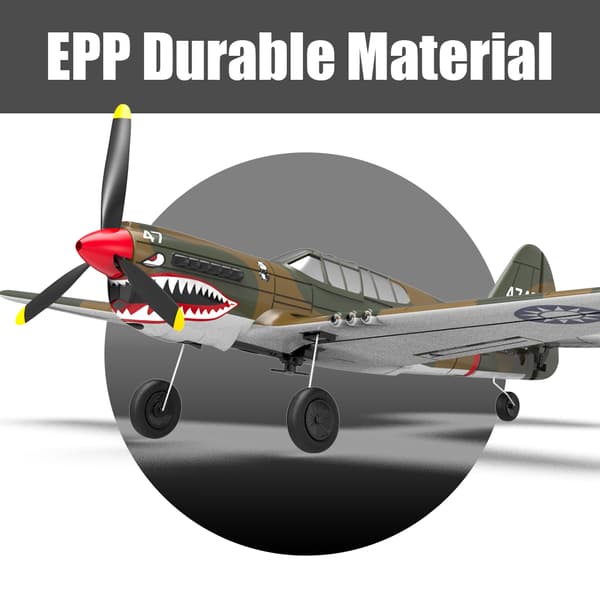 Eachine P40 Fighter RC Airplane 400mm Wingspan 2,4GHz 4CH EPP 6-Axis Gyro RTF