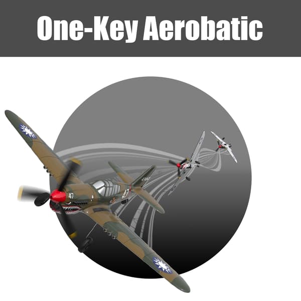 Eachine P40 Fighter RC Airplane 400mm Wingspan 2,4GHz 4CH EPP 6-Axis Gyro RTF