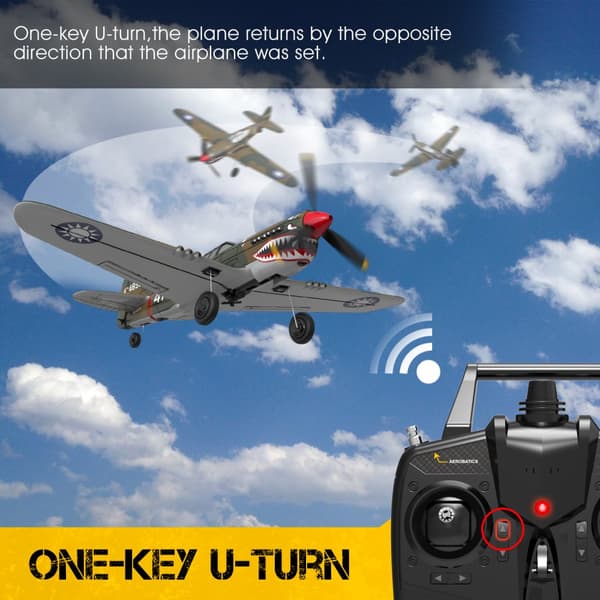 Eachine P40 Fighter RC Airplane 400mm Wingspan 2,4GHz 4CH EPP 6-Axis Gyro RTF