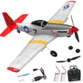 Miniatyrbild 2 av 11: Everyine Mini Mustang P-51D V2 761-5 EPP 400mm vingspann 2,4G 6-axlig gyro RC Flygplanstränare Fixed Wing RTF One Key Return kompatibelt DSM S-BUS-pro