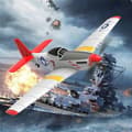 Miniatyrbild 1 av 11: Everyine Mini Mustang P-51D V2 761-5 EPP 400mm vingspann 2,4G 6-axlig gyro RC Flygplanstränare Fixed Wing RTF One Key Return kompatibelt DSM S-BUS-pro