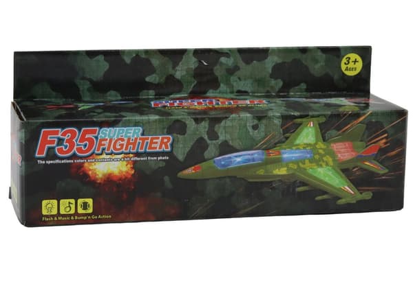 F35 Military Fighter Driving Lights låter svart