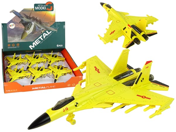 Friction Drive Fighter Plane 1:72 Gul
