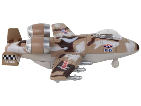 Drevet jagerfly Moro Military Jet